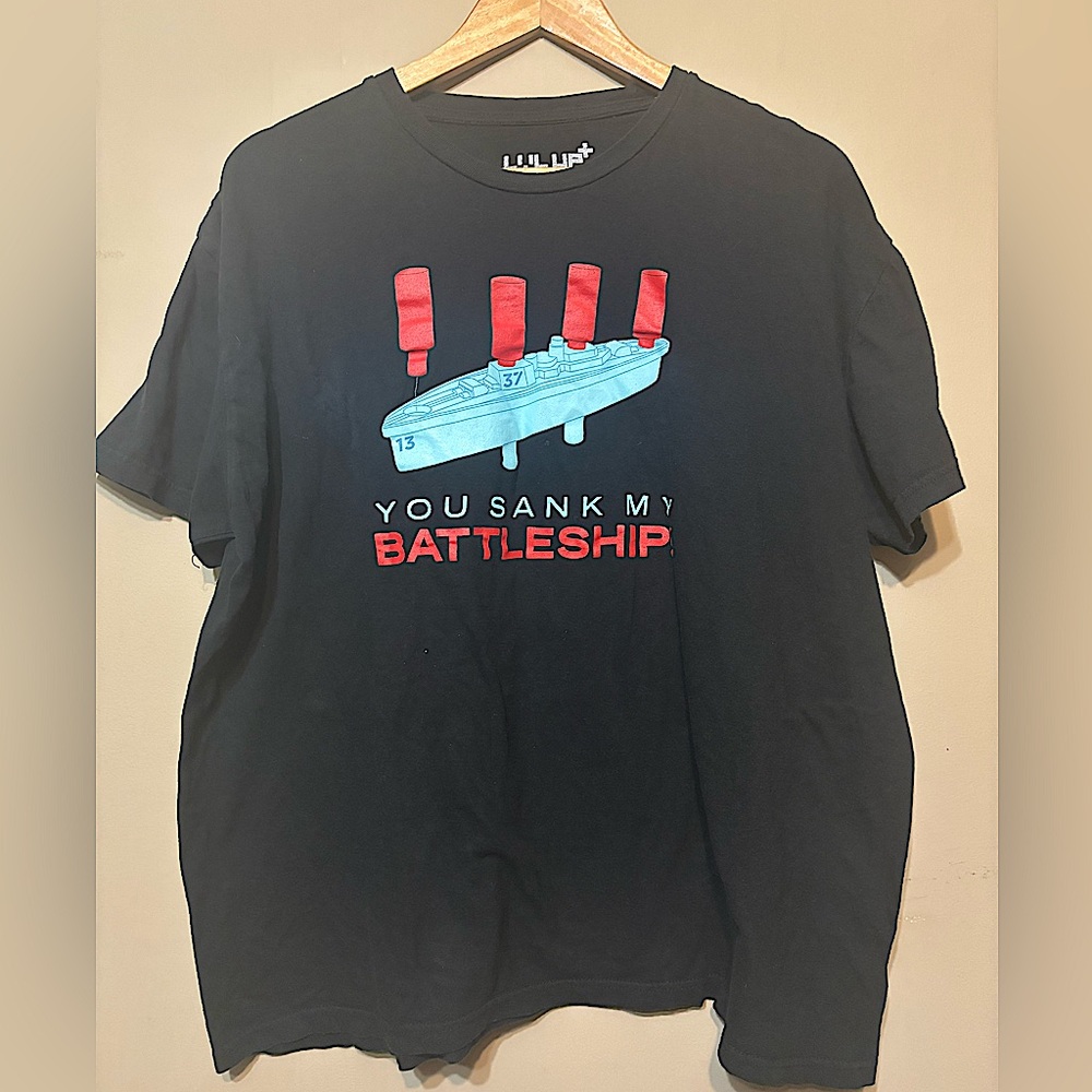 LVL UP YOU SANK MY BATTLESHIP Graphic Tee
